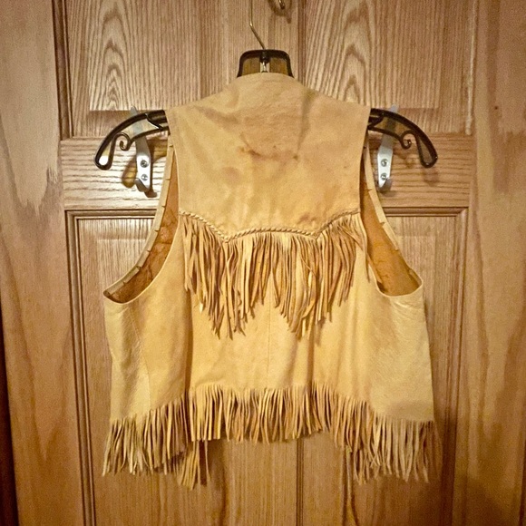 Vintage Antelope Leather Jacket, Halter and Skirt Set - Picture 7 of 16